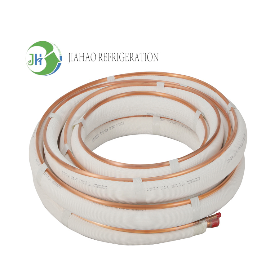 HVAC PE Embossed Insulation Copper Pipe Mini Split Line Set